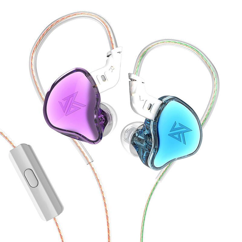 KZ - Audífonos In-Ear KZ EDC con graves dinámicos-Con MIC Auriculares