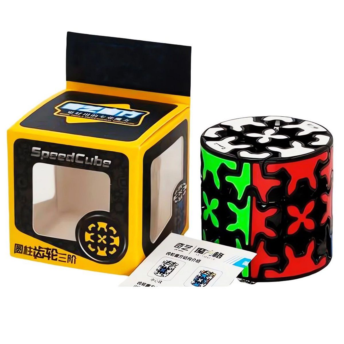 QYT - Cubo Rubik  Gear Engranes Cilindro  3x3