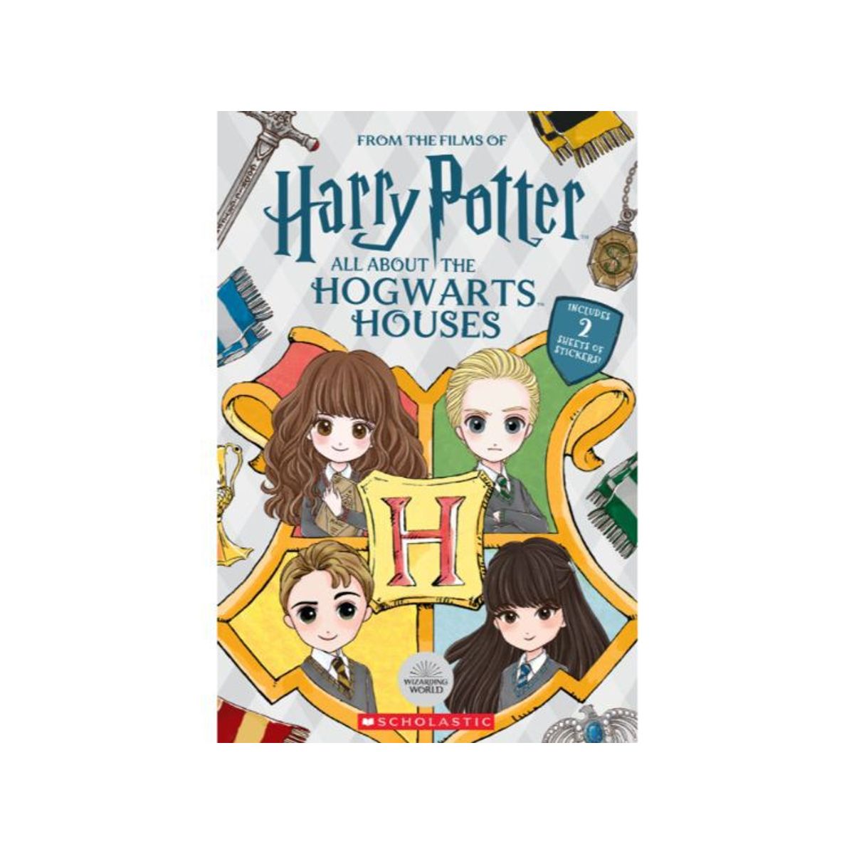 SCHOLASTIC - ALL ABOUT THE HOGWARTS HOUSES (HARRY POTTER)