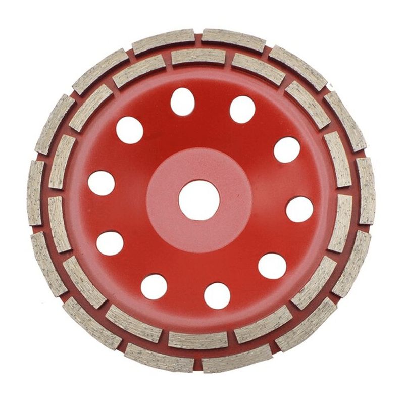 KAMASA - Copa Diamantada Doble Segmento 4.5" Rojo Kamasa KM514