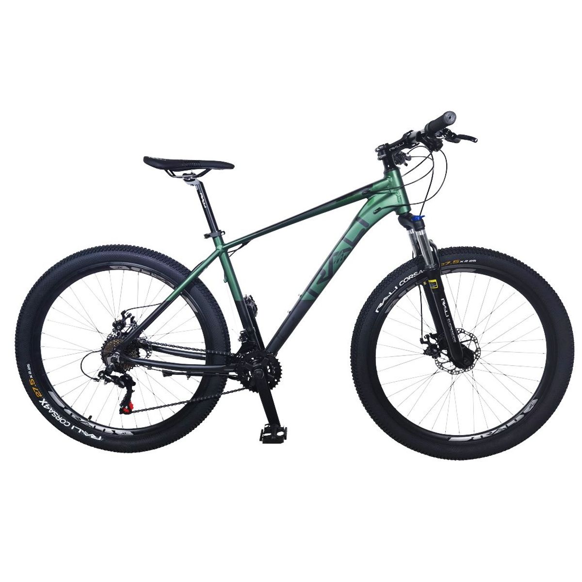 GENERICO - Bicicleta Rali Rio Mecanica 275 Negro Verde