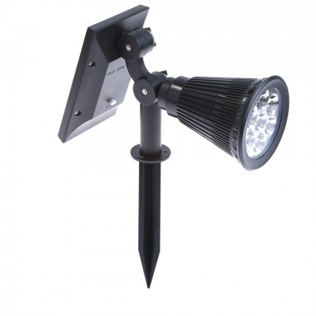 OEM - Luz LED Solar Estaca Recargable con Sensor para Jardin y Pared