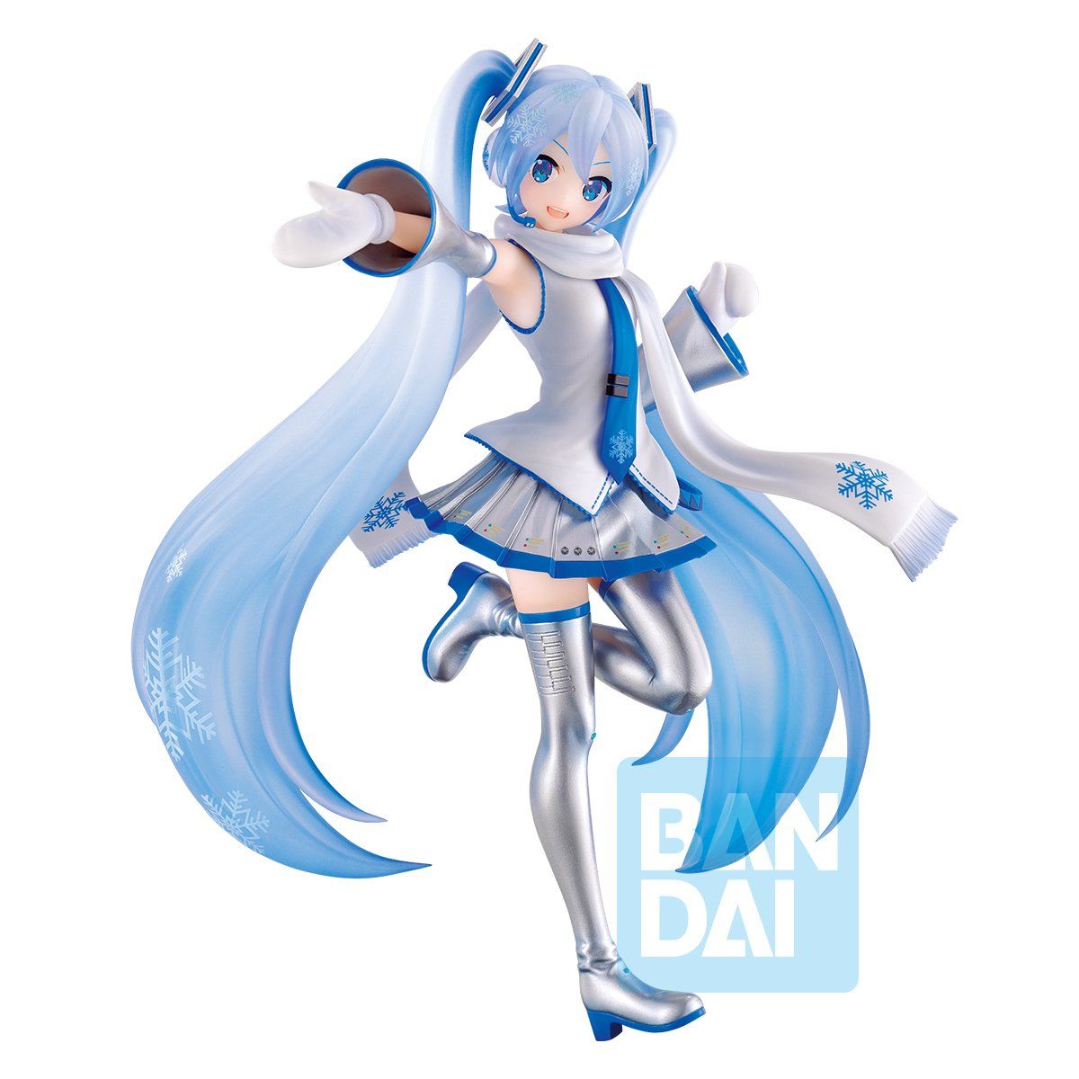 BANPRESTO - FIGURA COLECCIONABLE DE ICHIBANSHO FIGURE SNOW MIKU