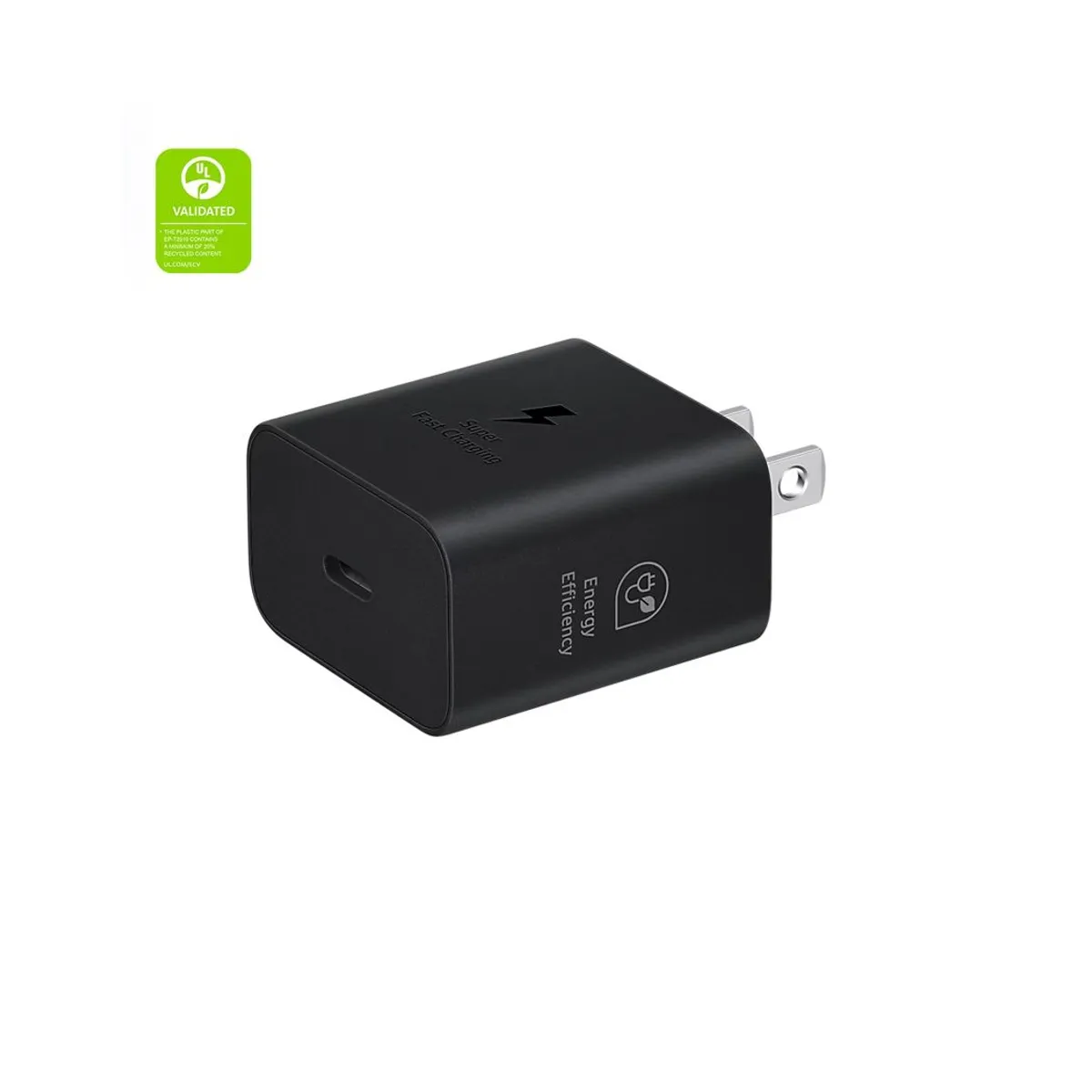 SAMSUNG - Cargador de Pared Tipo C Carga S-rápida 25W Negro