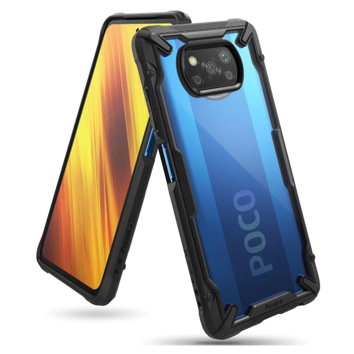 RINGKE - CASE RINGKE FUSION X PARA XIAOMI POCO X3  PRO  NFC