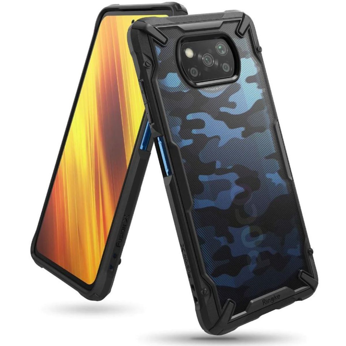 RINGKE - CASE RINGKE FUSION X PARA XIAOMI POCO X3  PRO  NFC