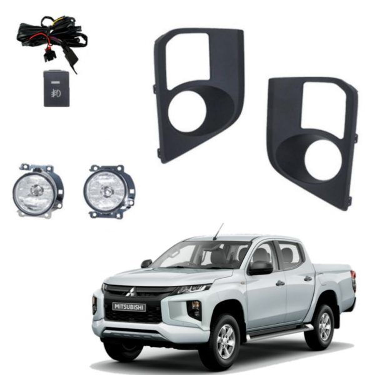 GENERICO - FAROS NEBLINEROS TRITON L200 2019 2020 2021 2022 2023