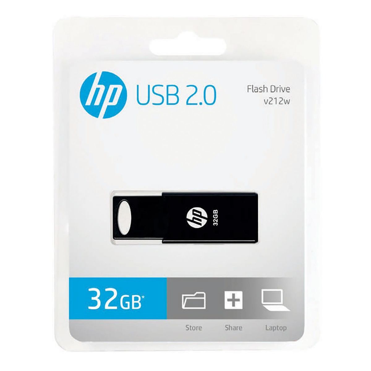 HP - Memoria USB 32GB HP Flash Drive V212W Negro