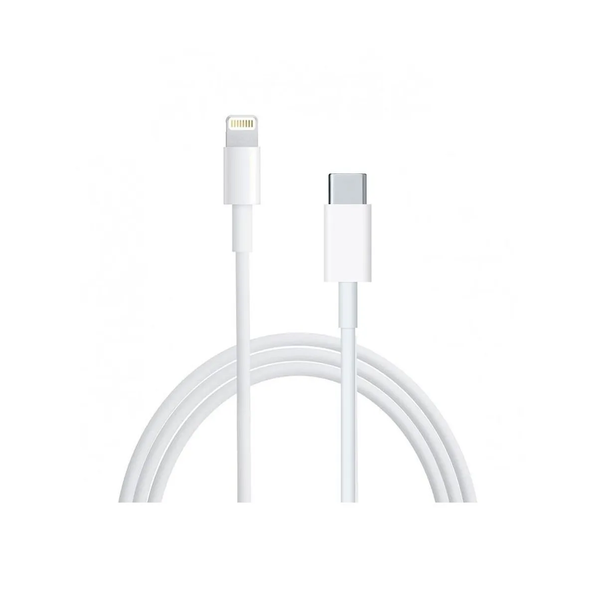 APPLE - Cable Apple de USB-C a Conector Lightning 1m - Blanco