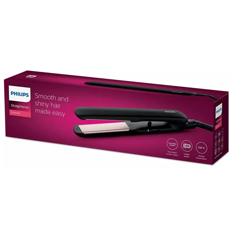 PHILIPS - Alisadora Philips de Cabello HP832100 Negro