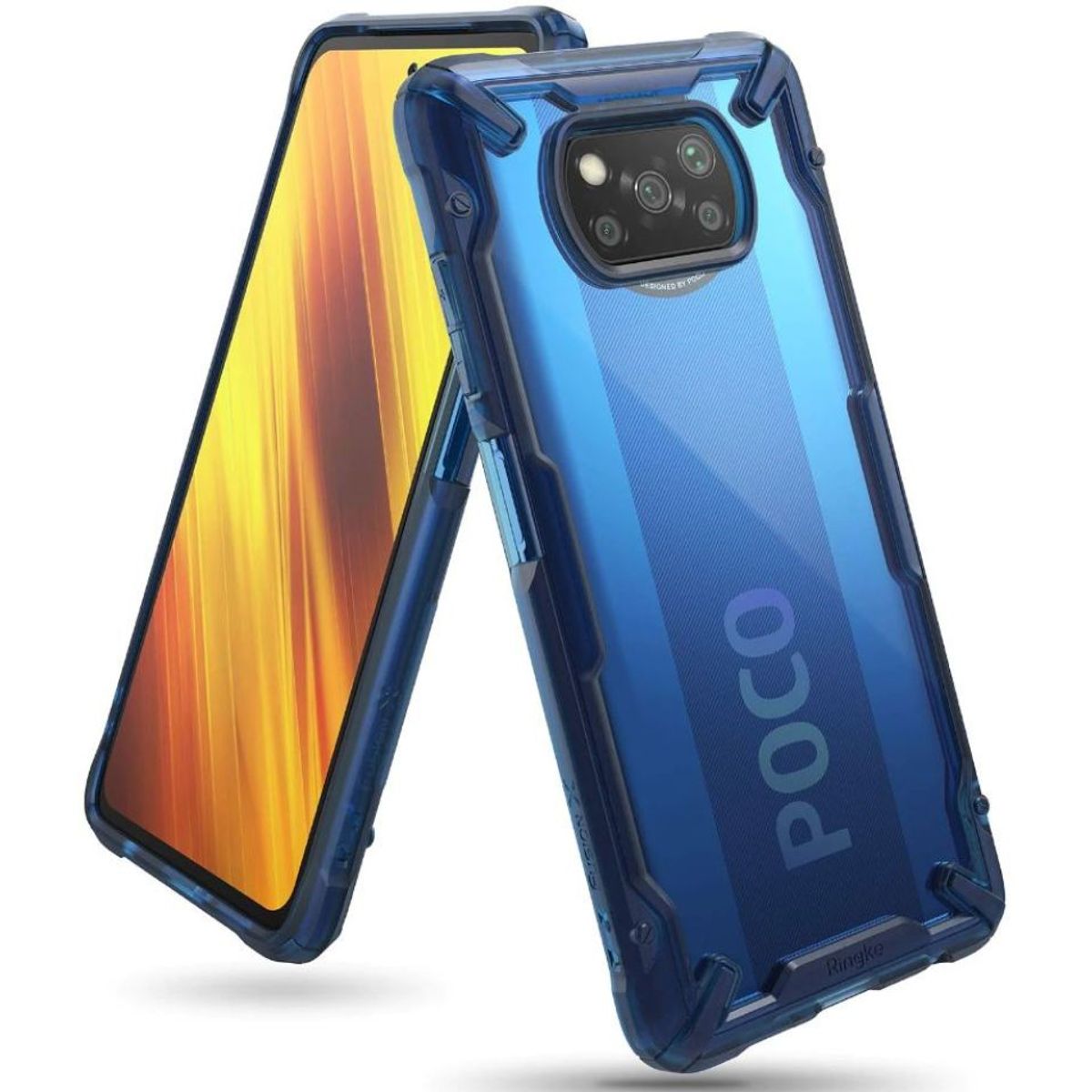 RINGKE - CASE RINGKE FUSION X PARA XIAOMI POCO X3  PRO  NFC
