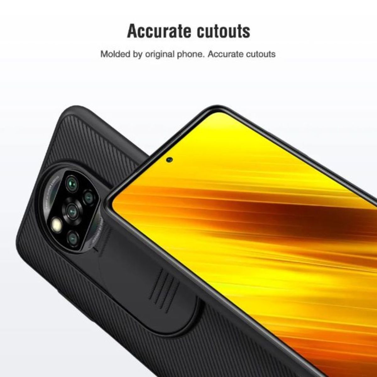 NILLKIN - CASE NILLKIN CAMSHIELD PARA POCO X3  PRO  NFC