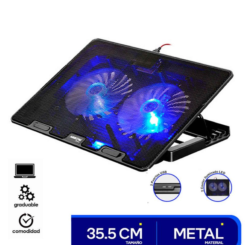 AIRBOOM - COOLER GAMER LAPTOP AIRBOOM POLARIS AB 003