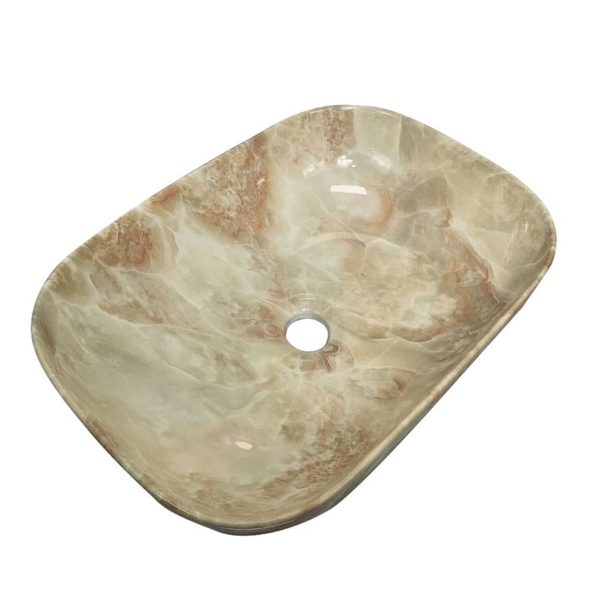 STONE - LAVAMANOS  MINIMALISTA RUSTIC LINE AVENTURINE STONE