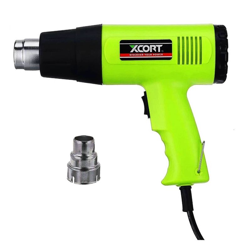 XCORT - Pistola de Calor Aire Caliente XCORT XQB06-2000 2000W 600°C DoblaTubos