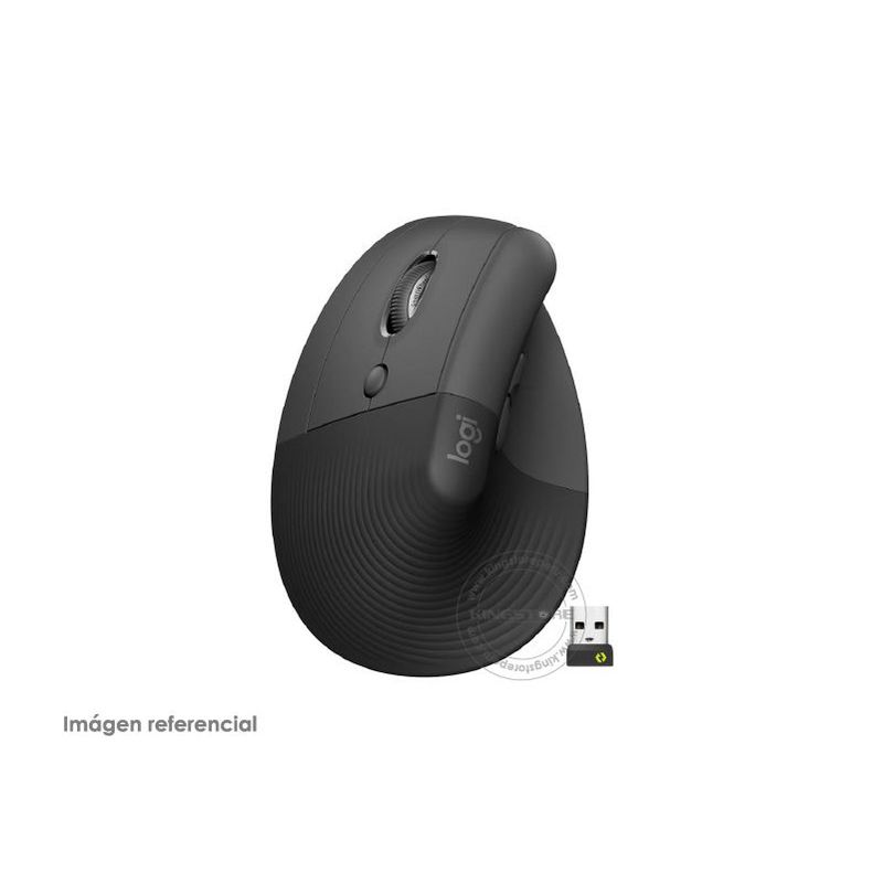 LOGITECH - Mouse Logitech Lift Vertical Zurdo WirelessBT Black 910-006467