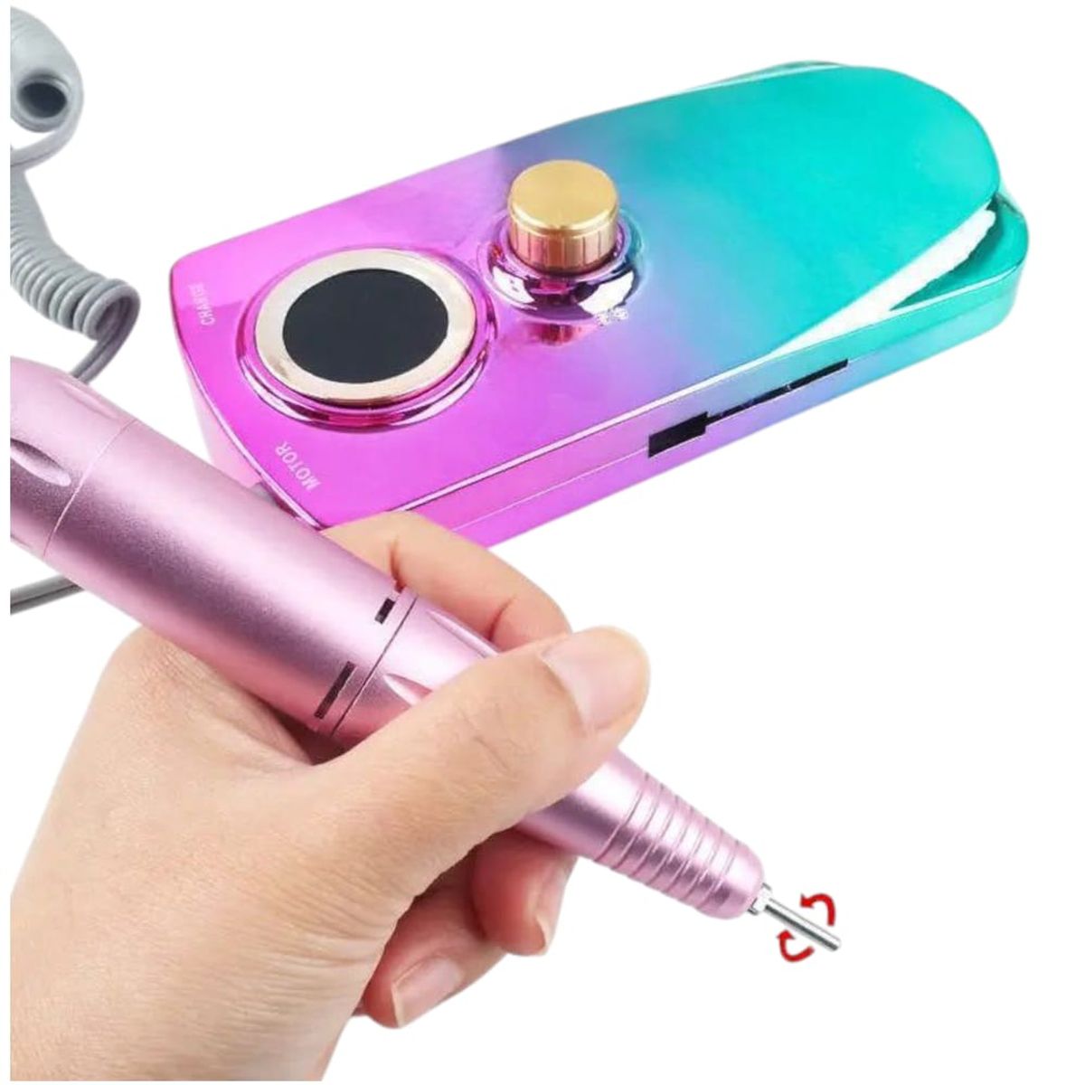 OEM - Drill Pulidor de Uñas para Manicura Pedicura Recargable