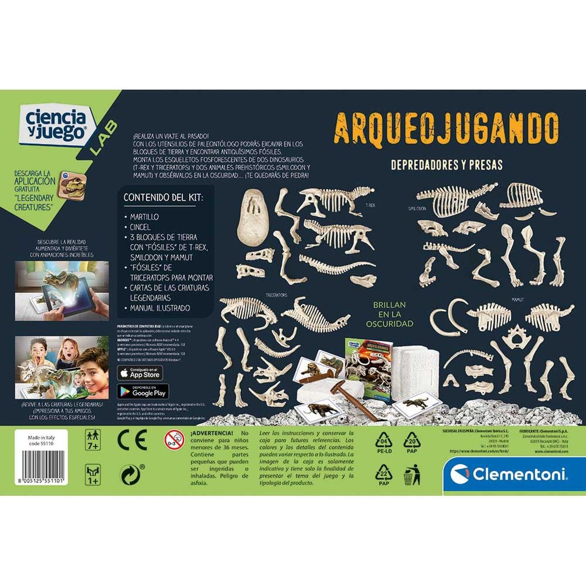 CLEMENTONI - ARQUEOJUGANDO DEPREDADORES Y PRESAS