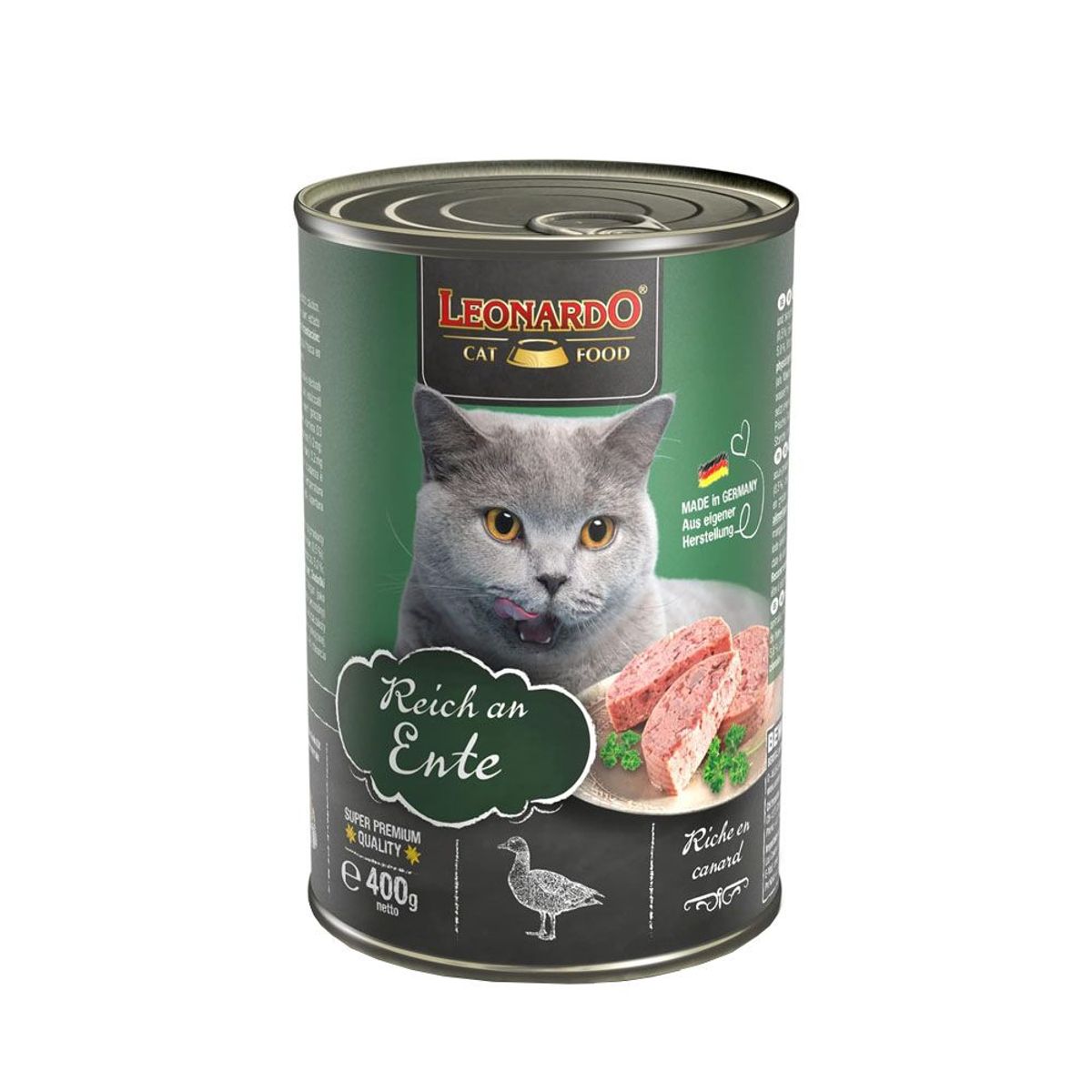GENERICO - Leonardo Quality Selection con Pato Lata 400gr