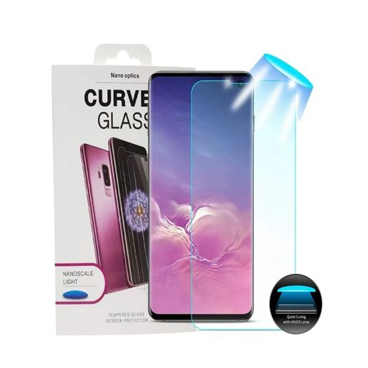 GENERICO - Mica De Vidrio Templado Uv Para Samsung  S21 Ultra - Transparente