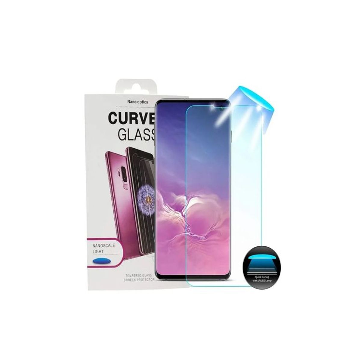 GENERICO - Mica De Vidrio Templado Uv Para Samsung  S21 Ultra - Transparente