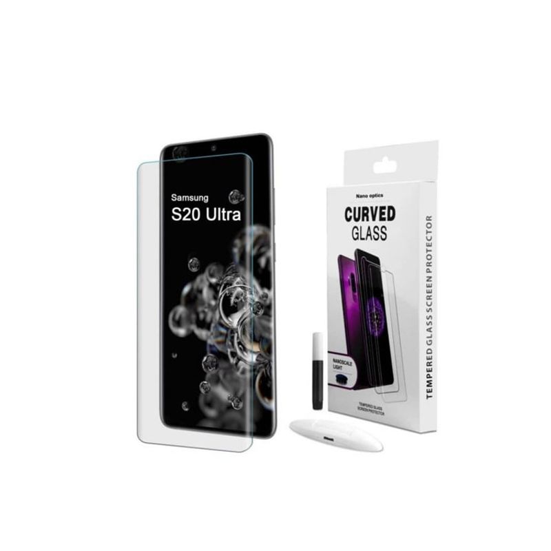 GENERICO - Mica De Vidrio Templado Uv Para Samsung  S22 Ultra - Transparente