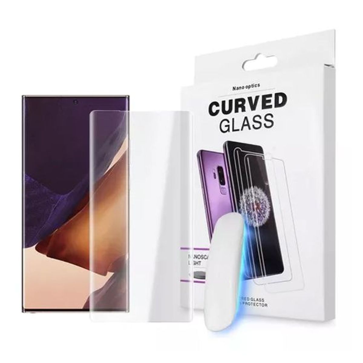 GENERICO - Mica De Vidrio Templado Uv Para Samsung  Note 20 Ultra - Transparente