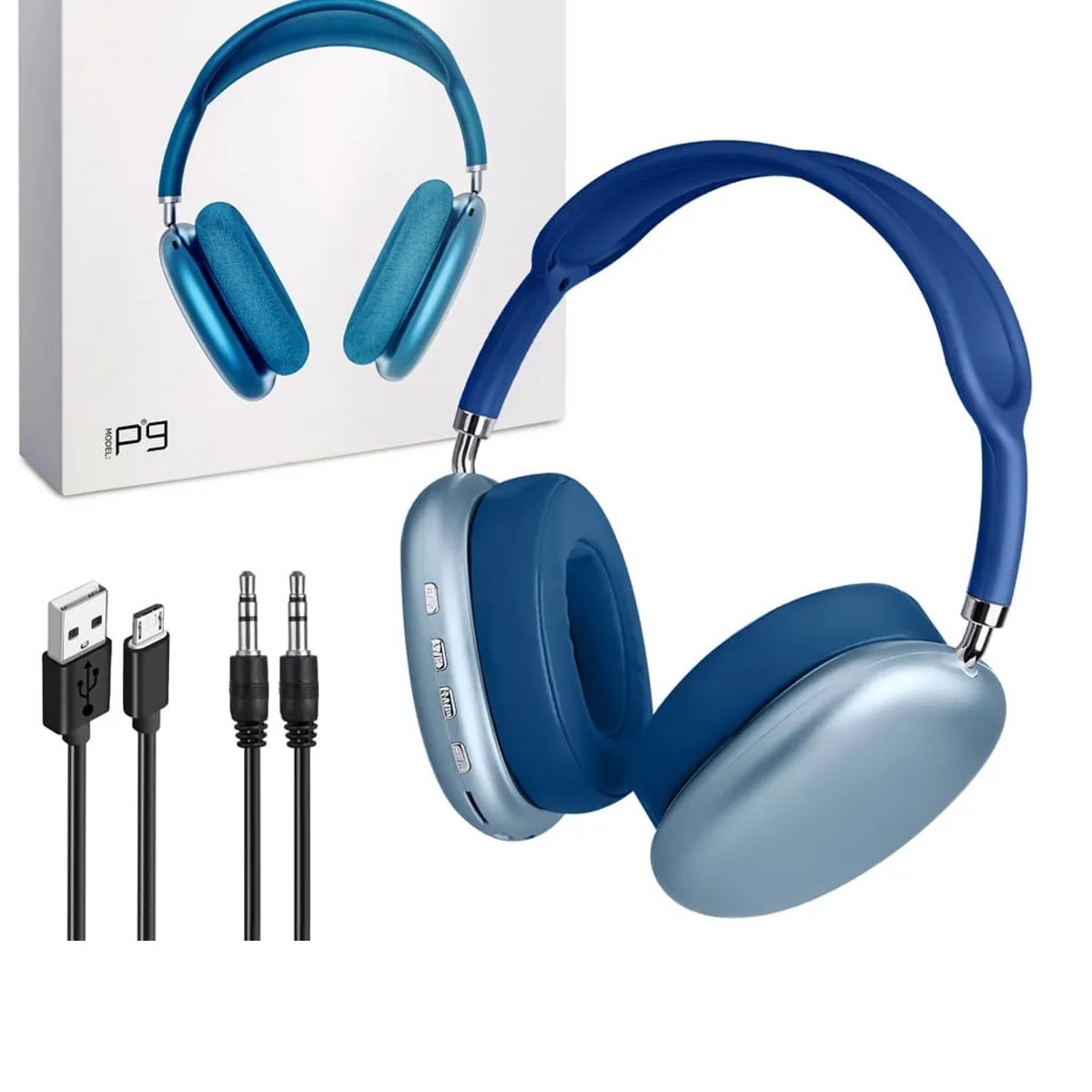 ITELSISTEM - Audifonos P9 Bluetooh Microfono Calidad Itelsistem Azul