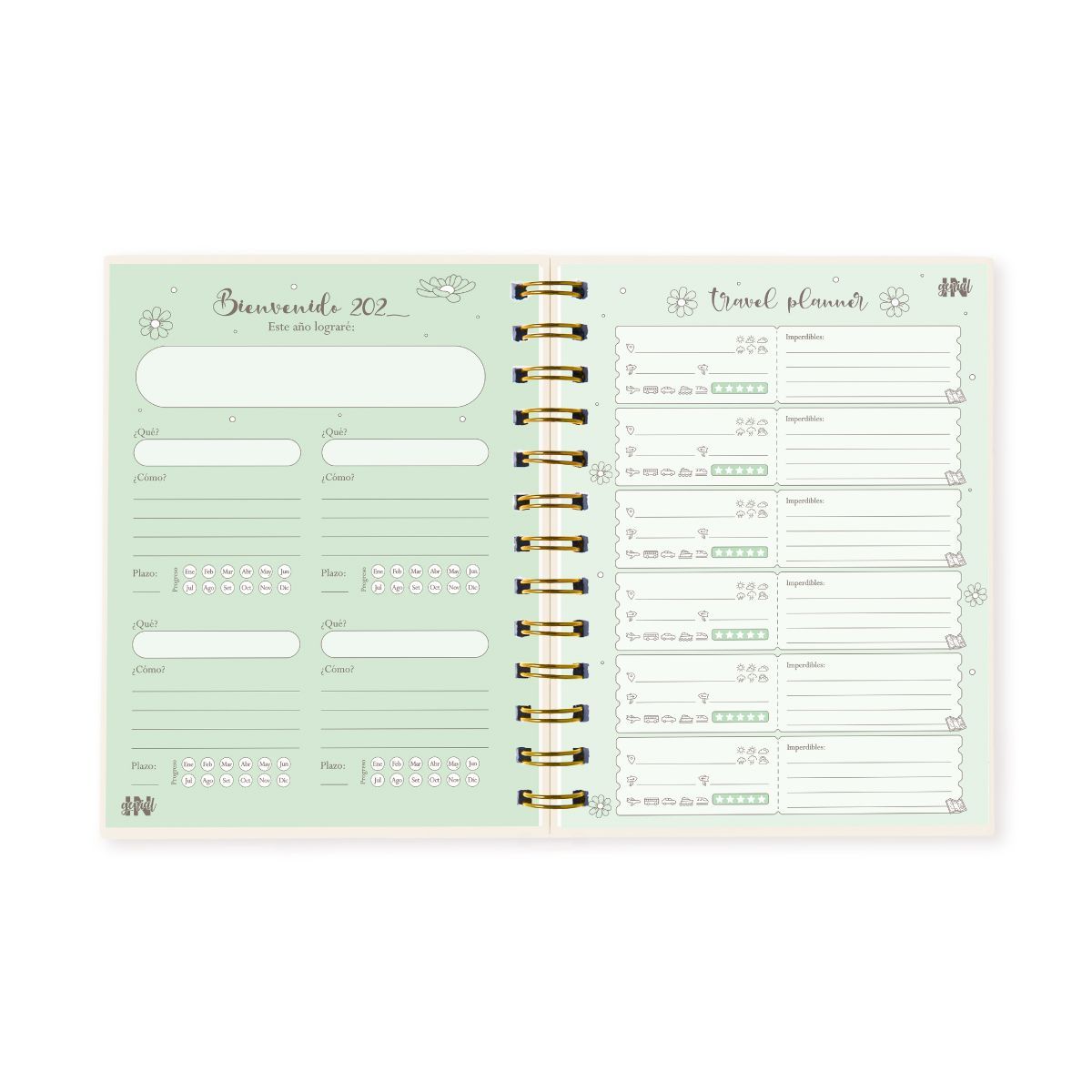INGENIAL - Agenda semanal 2026 Ingenial Violeta