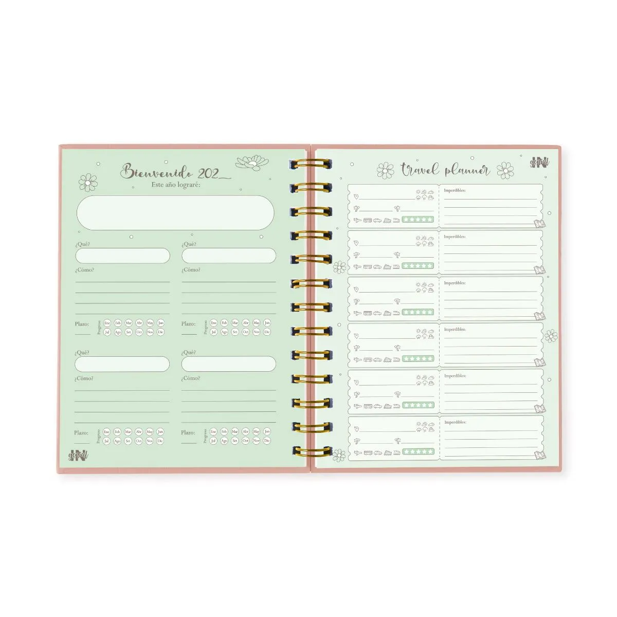 INGENIAL - Agenda semanal 2026 Ingenial Mía