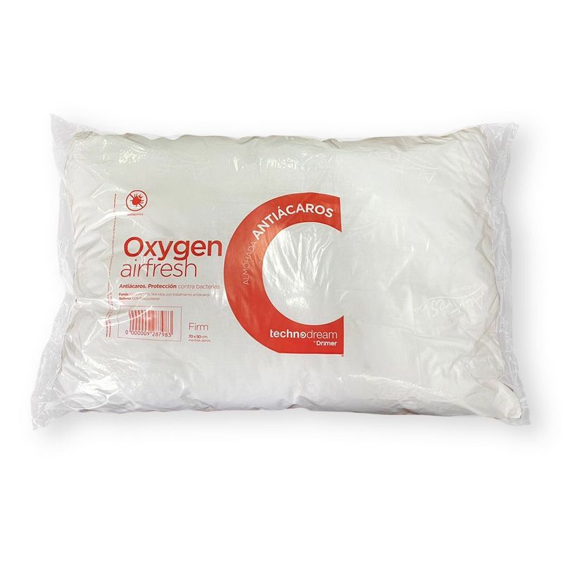 TECHNODREAM BY DRIMER - Almohada Oxygen Airfresh Technodream (70x50 cm).