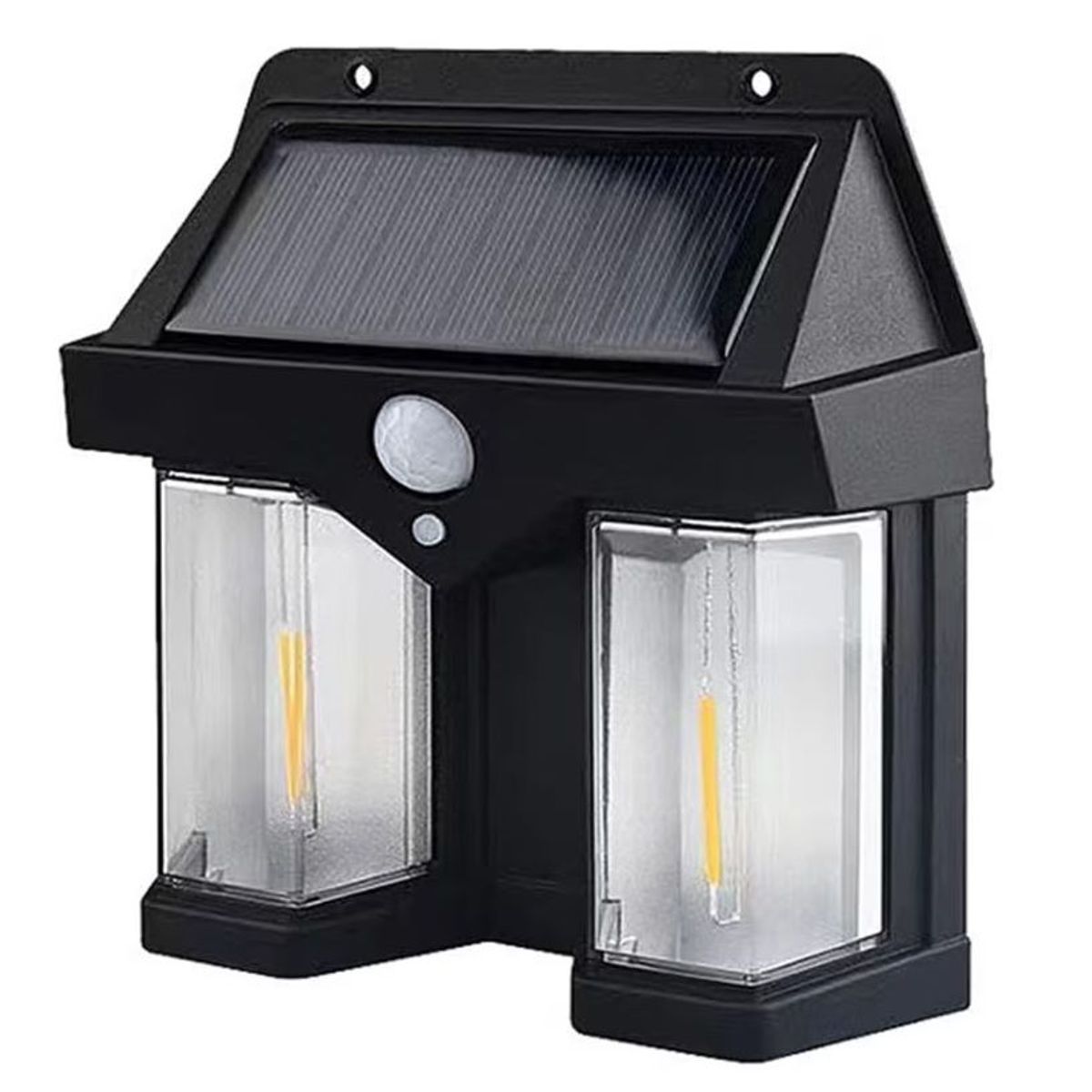 SEISA - Lampara Luz Solar Foco - Autoencedido -  Con Sensor De Movimiento