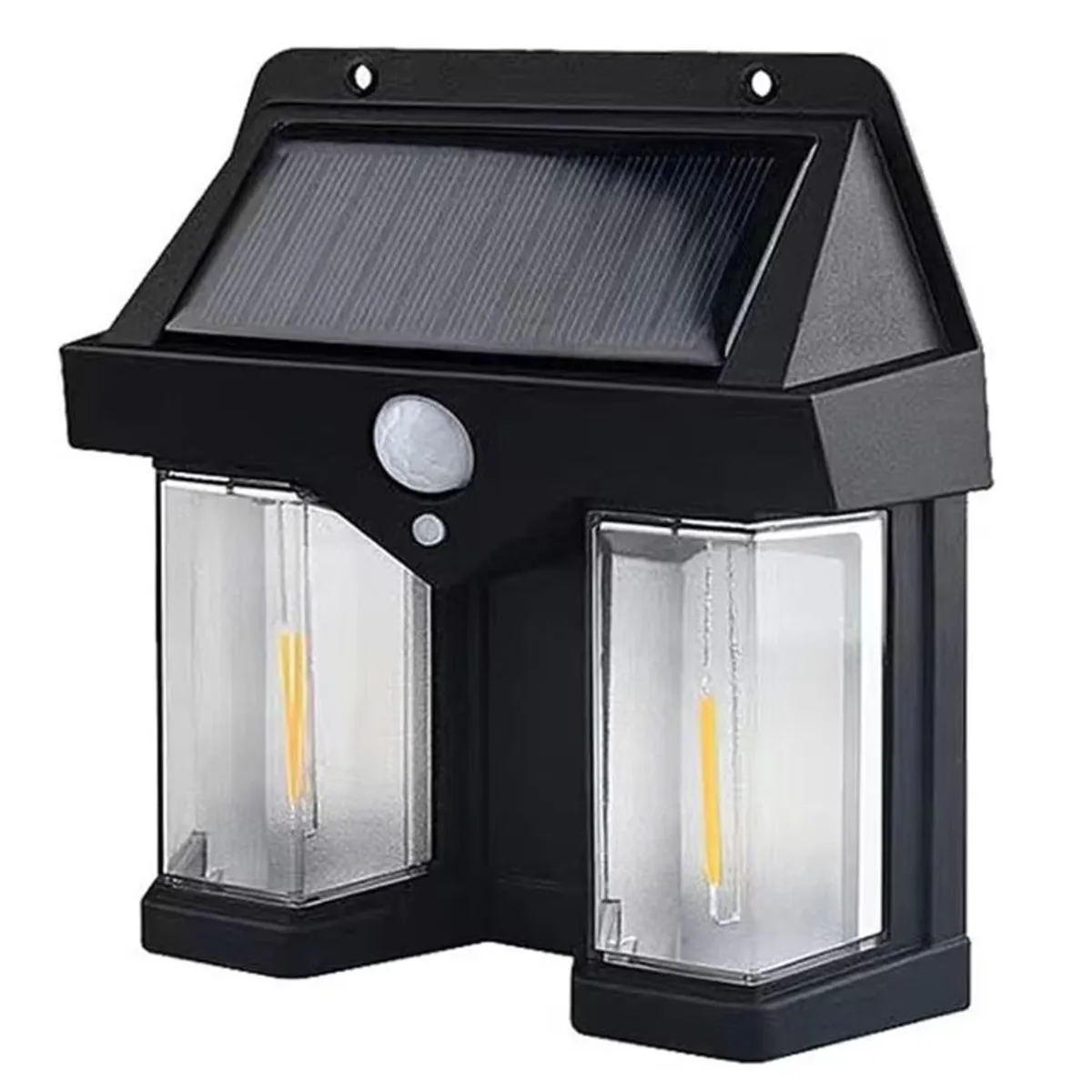 SEISA - Lampara Luz Solar Foco - Autoencedido -  Con Sensor De Movimiento