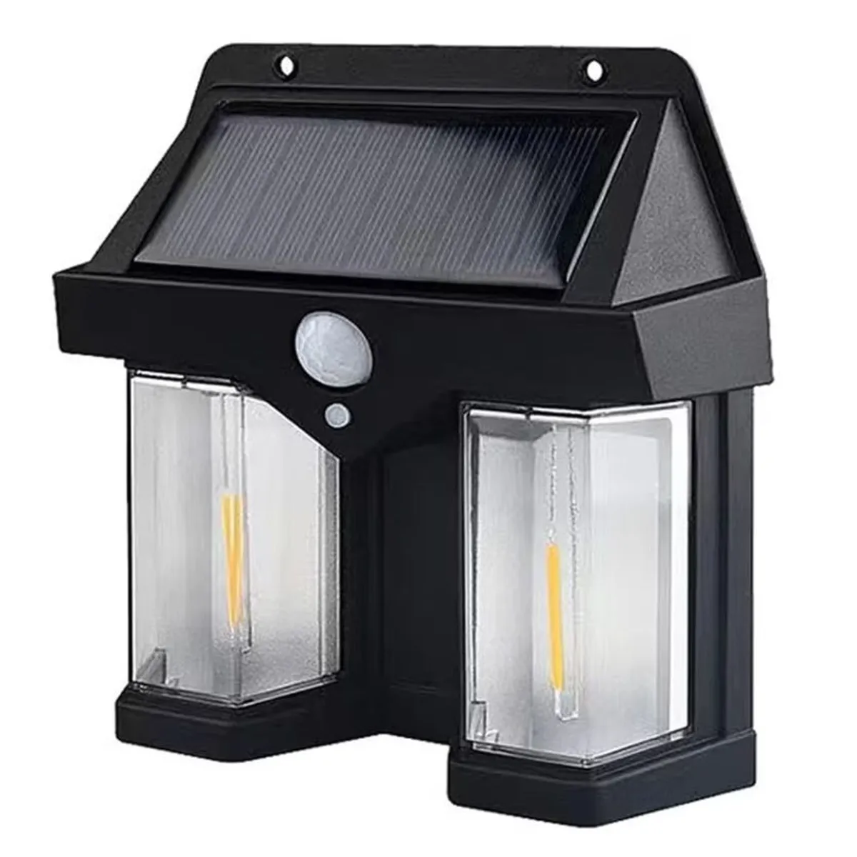 SEISA - Lampara Luz Solar Foco - Autoencedido -  Con Sensor De Movimiento