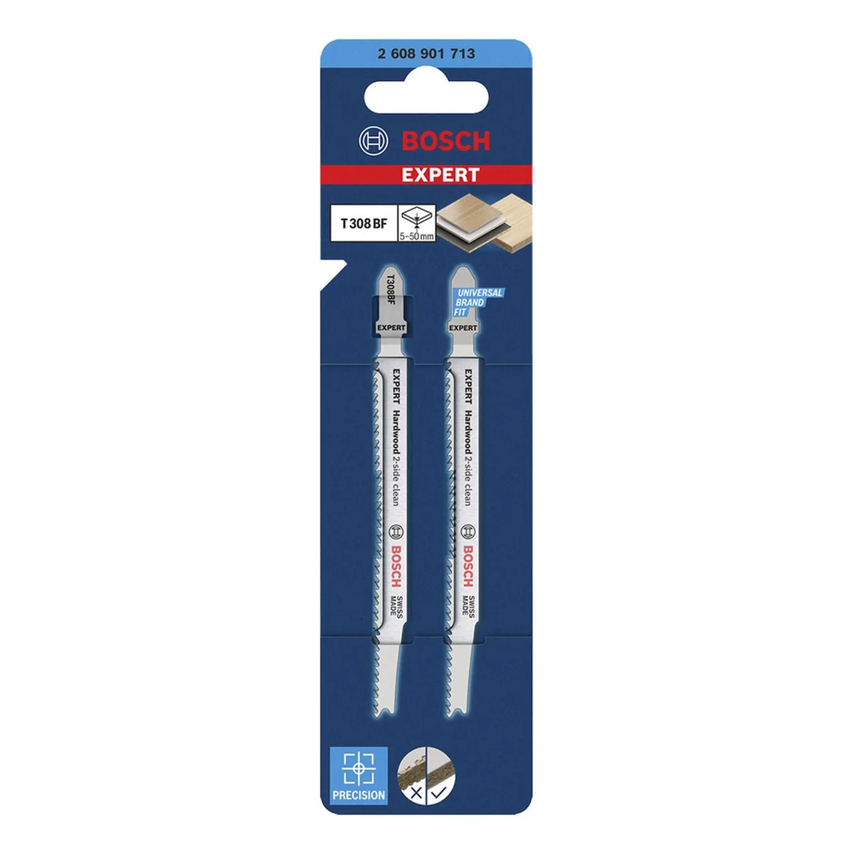 BOSCH - Hoja Bimetálica 7 p Sierra Caladora Bosch Expert 2608901713-000