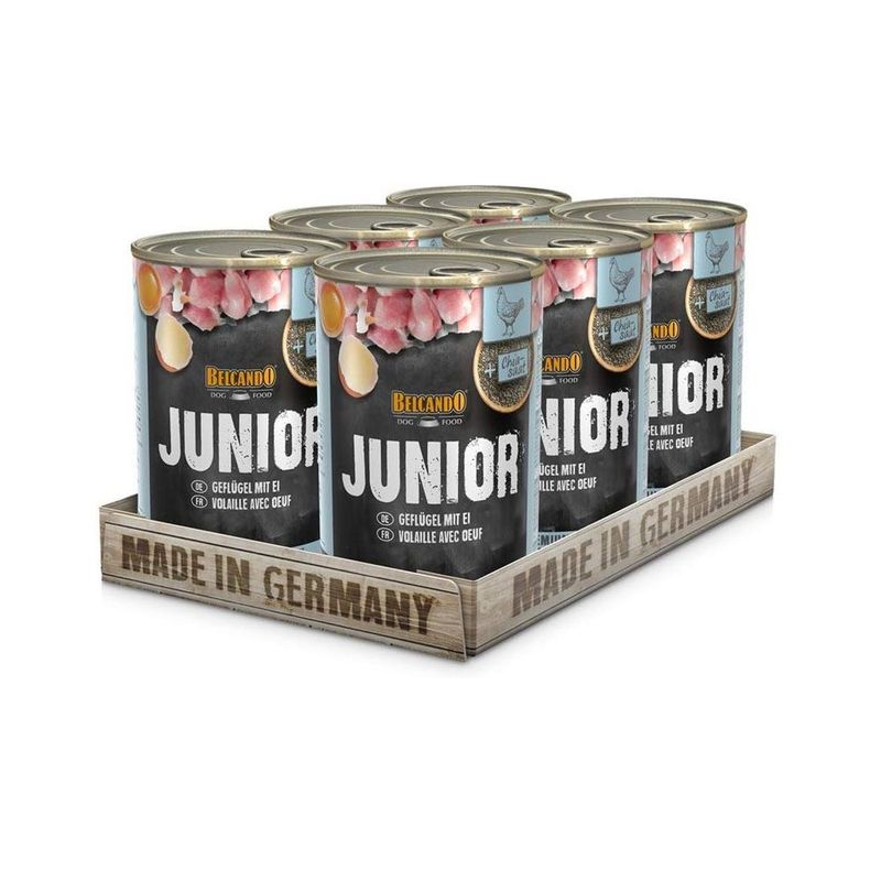 GENERICO - Belcando Junior Ave y Huevo Lata 400gr x 6und