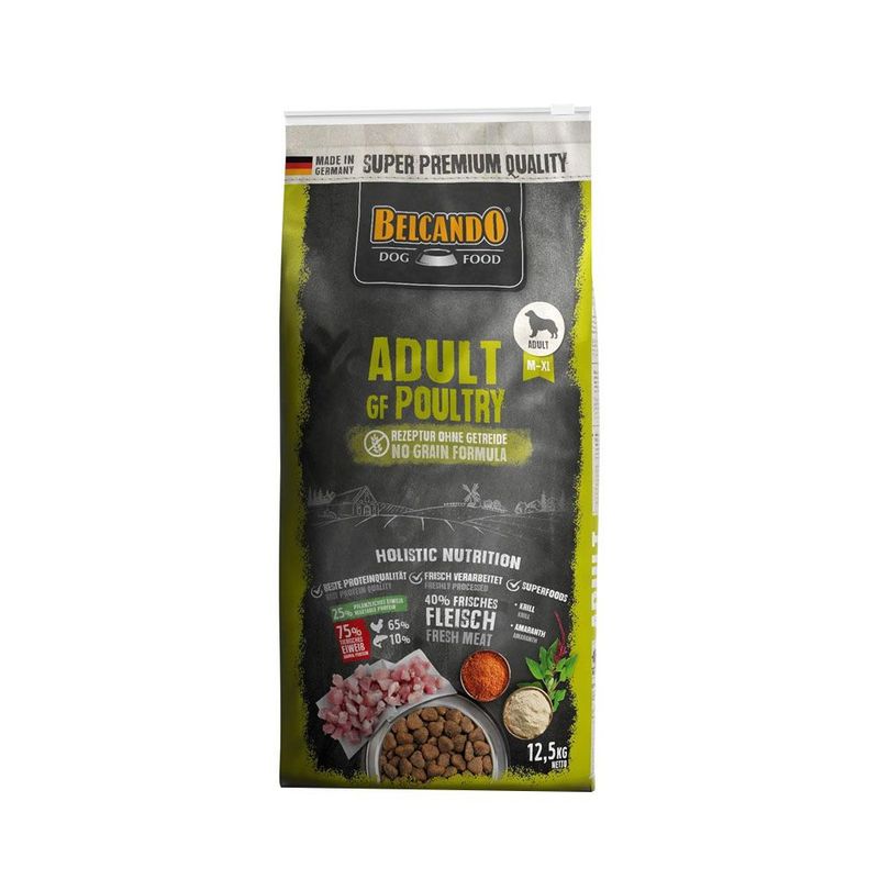 GENERICO - Belcando Perros Adultos Libre de Granos Poultry 12.5 kg