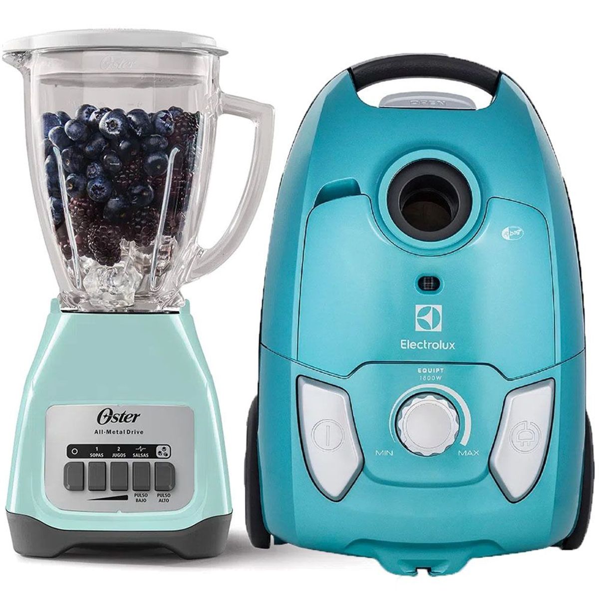 OSTER - Combo LIcuadora Oster BLSTKAGVPB y Aspiradora Electrolux EQP20