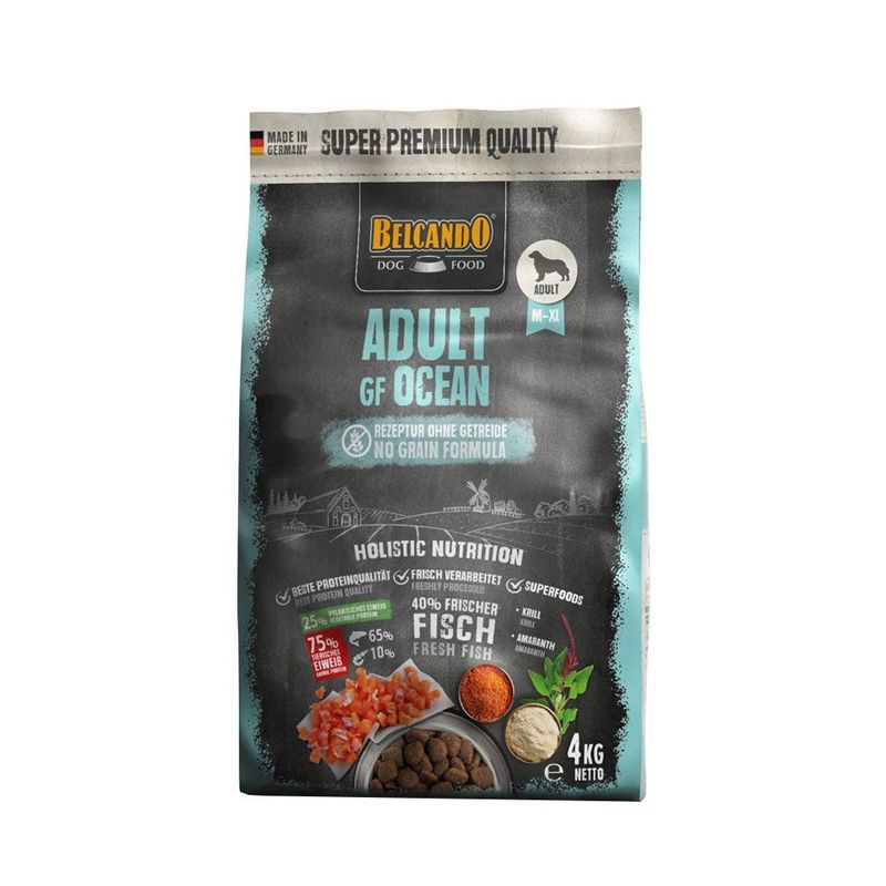 GENERICO - Belcando Perros Adultos Libre de Granos Ocean 4 kg