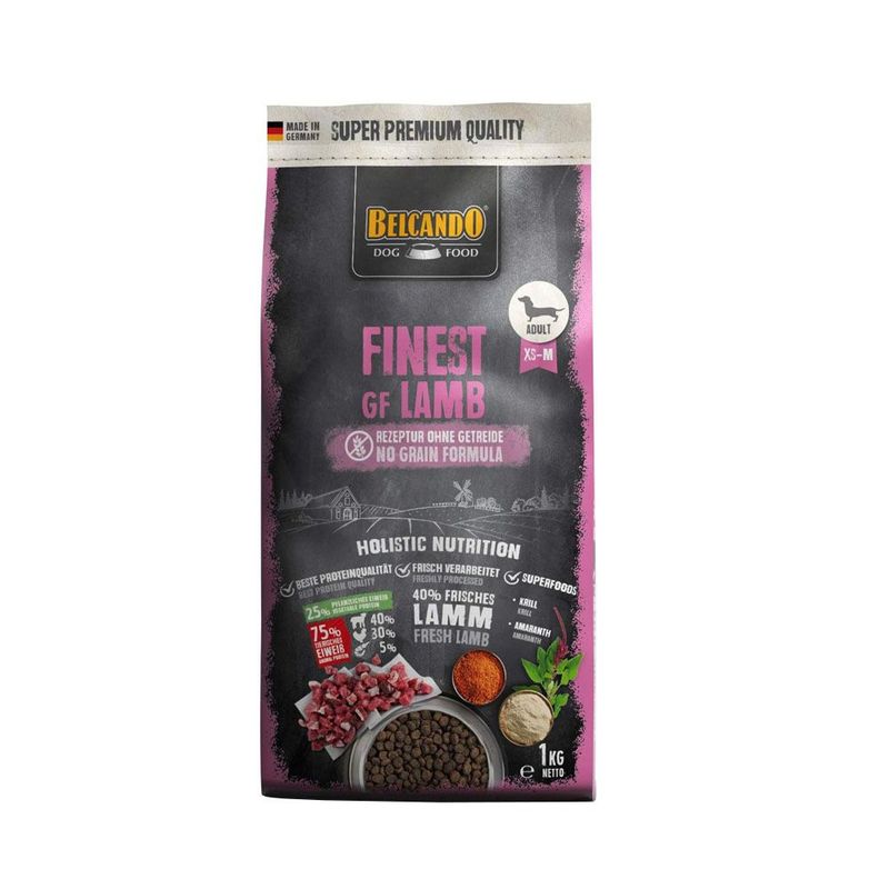 GENERICO - Belcando Finest Libre de Granos Sabor Cordero 1 kg