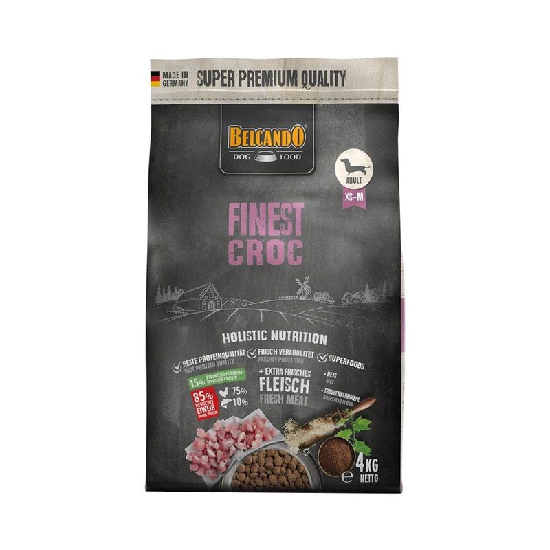GENERICO - Belcando Finest Croc para Raza Pequeña y Mediana 4 kg