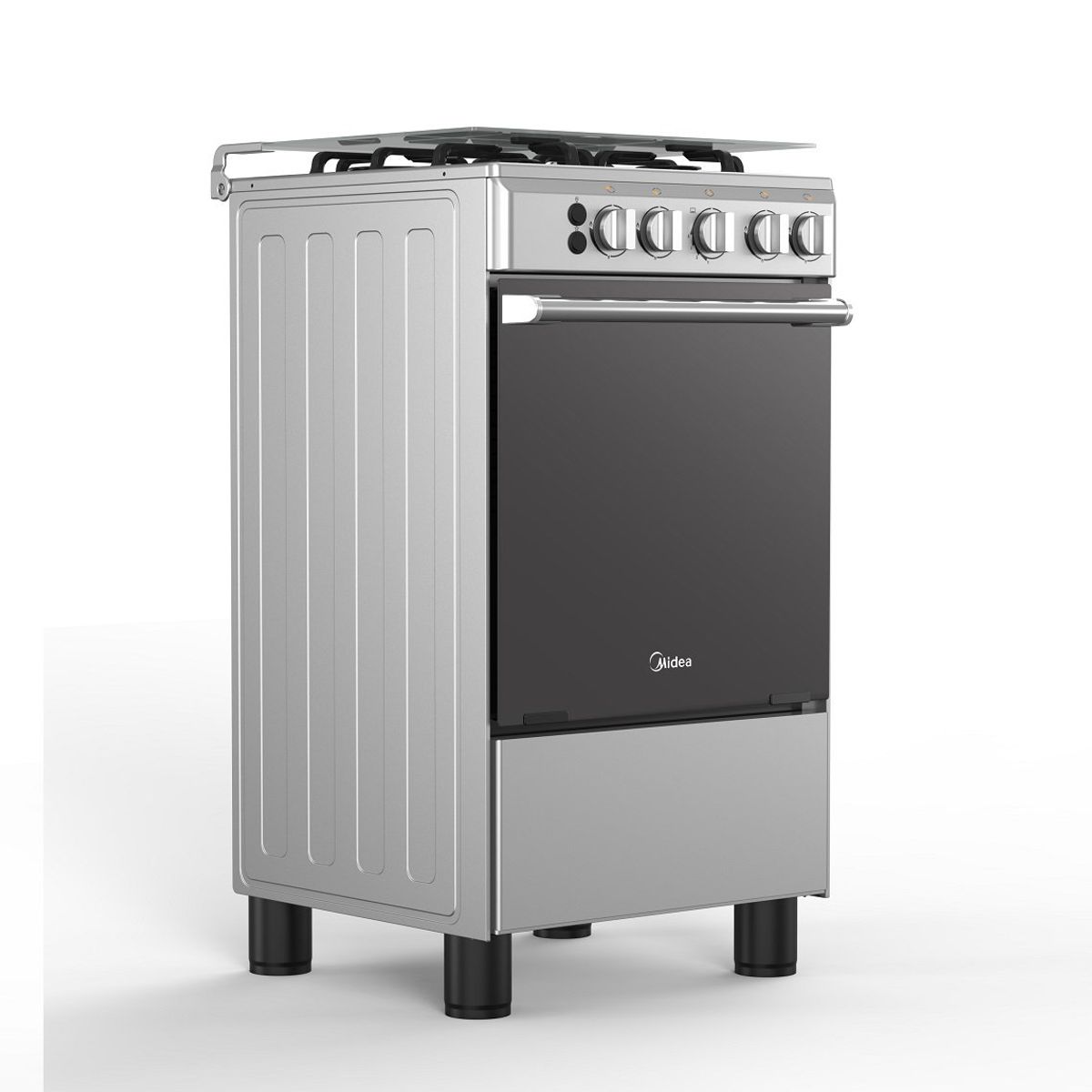 MIDEA - Cocina a Gas MIDEA  4 Quemadores MGS20F0LJAGG SILVER