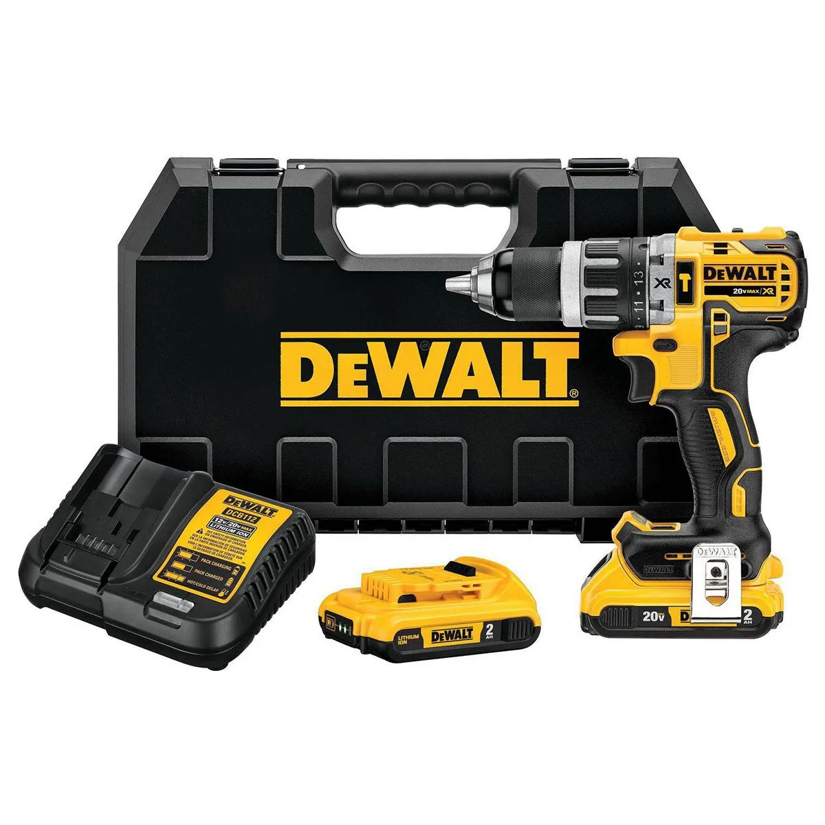 Taladro Percutor Atornillador 1/2" 20V Brushless DEWALT Dcd796D2-B2, marca DEWALT - Foto Principal