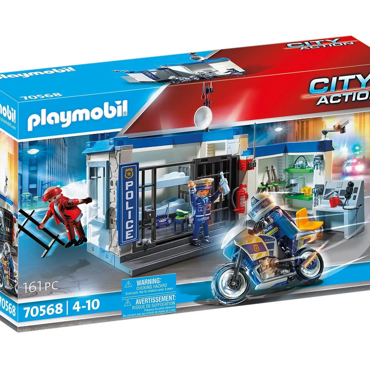 PLAYMOBIL - Playmobil City Action Policía Escape de la Prisión