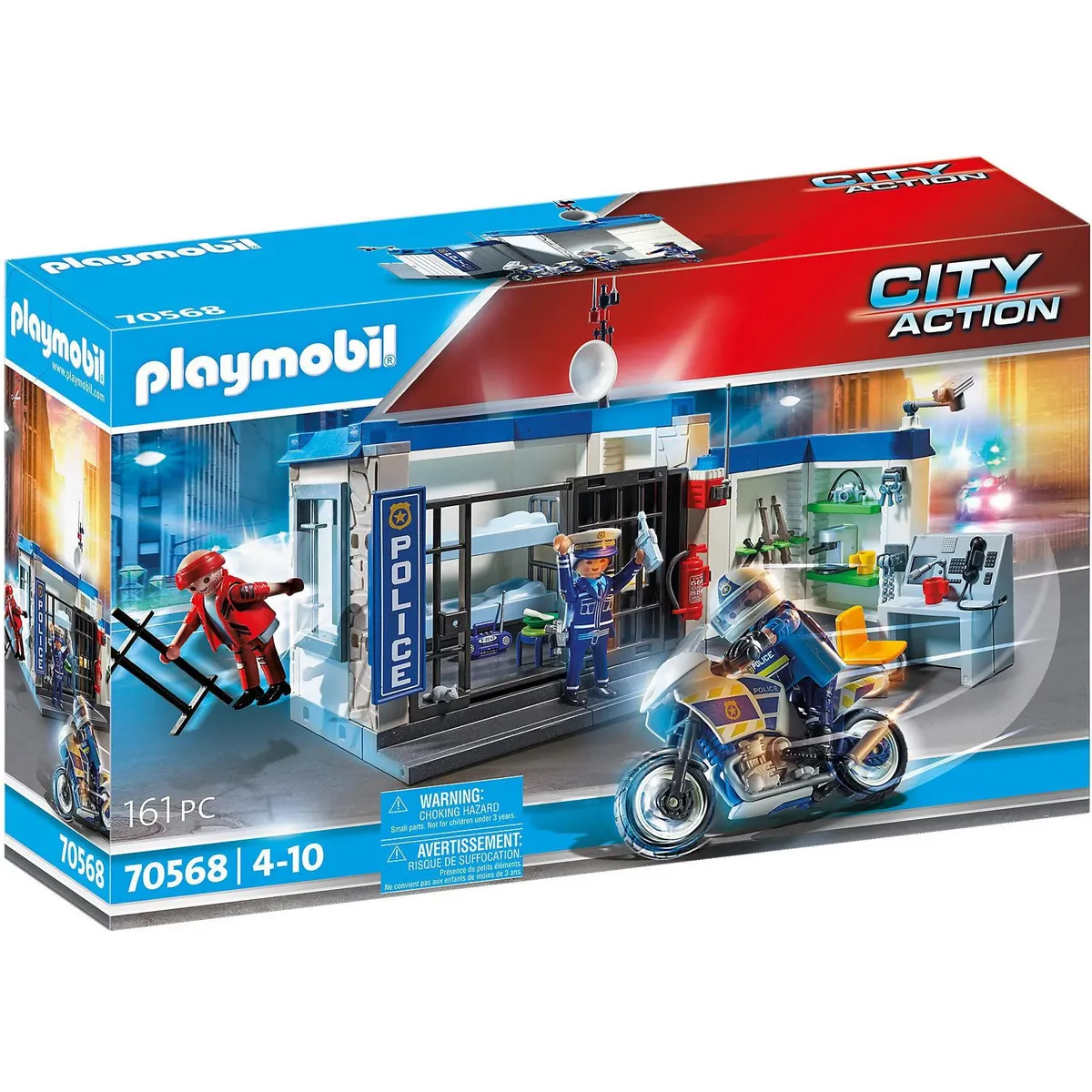 PLAYMOBIL - Playmobil City Action Policía Escape de la Prisión