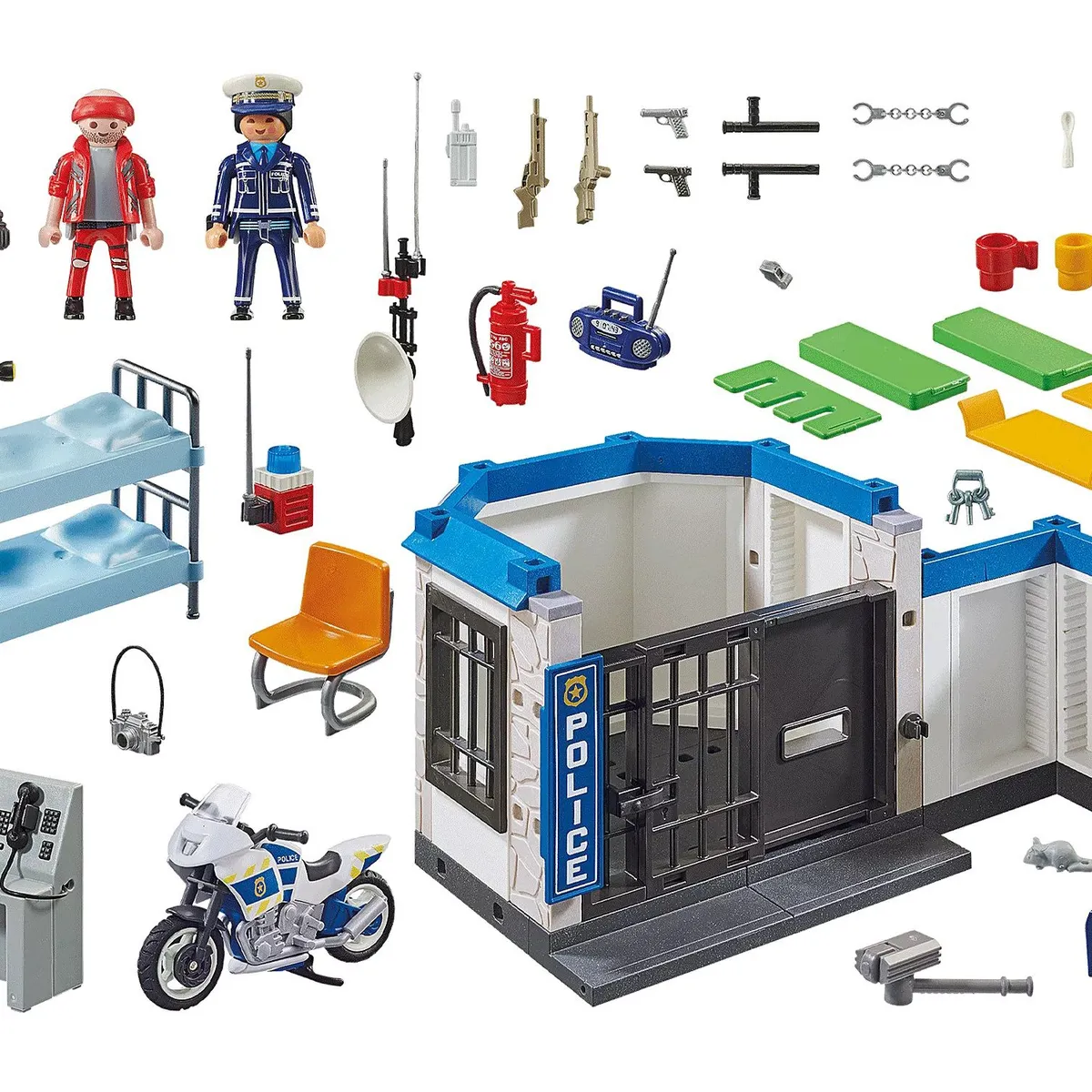 PLAYMOBIL - Playmobil City Action Policía Escape de la Prisión