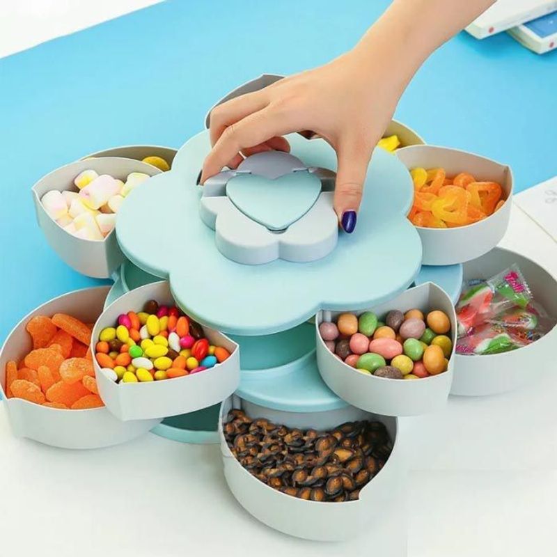 GENERICO - ORGANIZADOR DE DULCES COLOR CELESTE