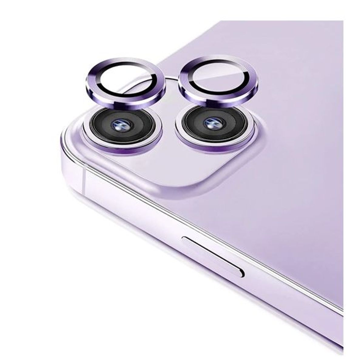 GENERICO - Protector de Cámara Metal Individual para iPhone 14 Plus - Lilac