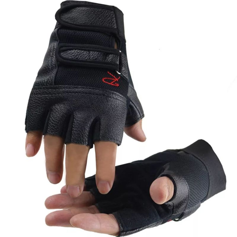 GENERICO - Guantes de Motocross Scooter Doble Correa Velcro Talla M