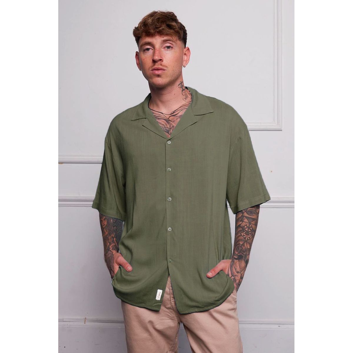 GENERICO - CAMISA CUELLO CUBANO